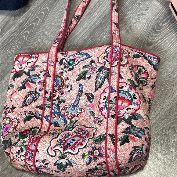 Vera Bradley Pink Floral Tote Bag - Picture 2 of 2